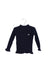 A Navy Knit Sweaters from Tartine et Chocolat in size 12-18M for girl. (Front View)