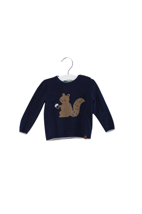 A Navy Knit Sweaters from Country Road in size 3-6M for neutral. (Front View)