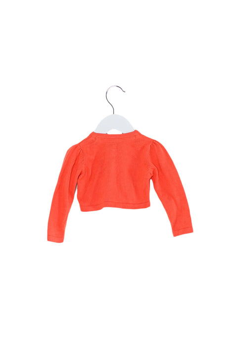 A Orange Cardigans from Baker by Ted Baker in size 6-12M for girl. (Back View)