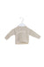 A Beige Knit Sweaters from Oscar et Valentine in size 3-6M for girl. (Front View)