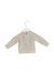 A Beige Knit Sweaters from Oscar et Valentine in size 3-6M for girl. (Back View)