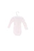 A Pink Long Sleeve Bodysuits from Petit Bateau in size 3-6M for girl. (Back View)