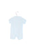 A Blue Short Sleeve Rompers from Chicco in size 6-12M for boy. (Back View)