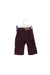 A Purple Casual Pants from Janie & Jack in size 3-6M for boy. (Back View)