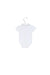 A White Short Sleeve Bodysuits from Janie & Jack in size 0-3M for girl. (Back View)
