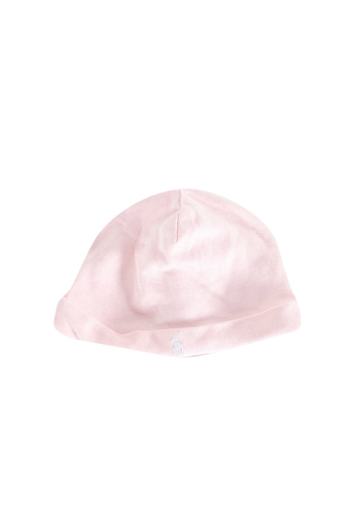 A Pink Beanies from Ralph Lauren in size 0-3M for girl. (Front View)