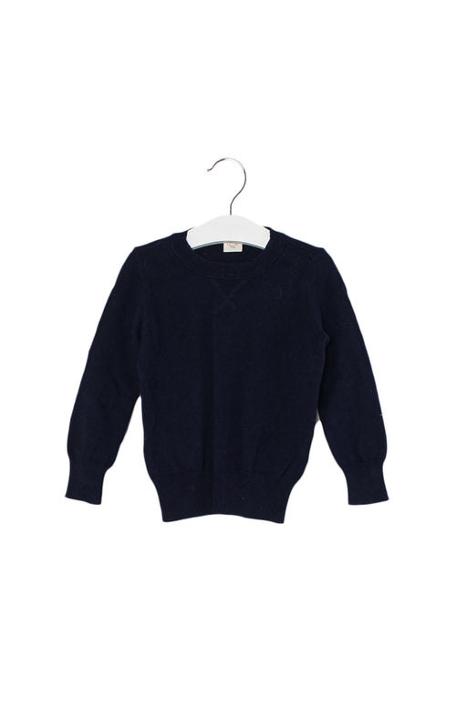 A Navy Knit Sweaters from Crewcuts in size 2T for boy. (Front View)