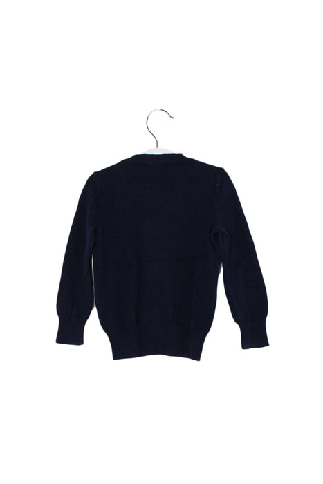 A Navy Knit Sweaters from Crewcuts in size 2T for boy. (Back View)