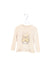 A Beige Long Sleeve Tops from Blumarine in size 2T for girl. (Front View)