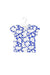 A Blue Short Sleeve Tops from Petit Bateau in size 3-6M for girl. (Front View)