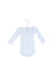 A Blue Long Sleeve Bodysuits from Petit Bateau in size 3-6M for boy. (Front View)