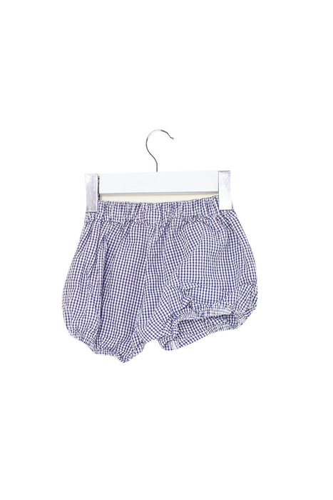 A Navy Shorts from Lola Palacios in size 3-6M for girl. (Back View)