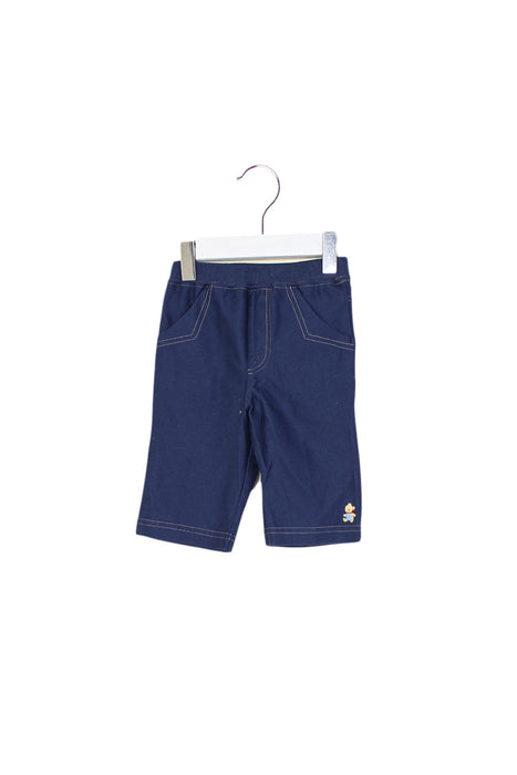 A Navy Casual Pants from Familiar in size 12-18M for boy. (Front View)