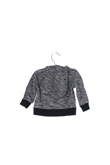 A Grey Zippered Sweatshirts from Guess in size 3-6M for boy. (Back View)