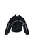 A Black Sweatshirts from DKNY in size 4T for girl. (Front View)