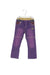 A Purple Casual Pants from Ragmart in size 5T for girl. (Front View)