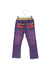 A Purple Casual Pants from Ragmart in size 5T for girl. (Back View)