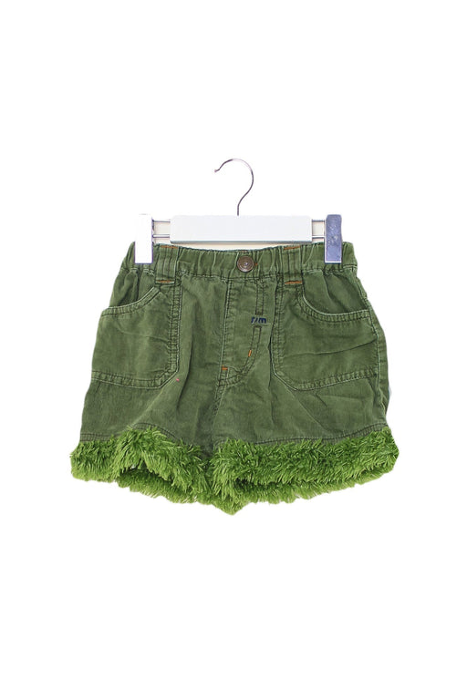 A Green Shorts from Ragmart in size 4T for girl. (Front View)
