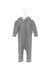 A Grey Long Sleeve Jumpsuits from Ralph Lauren in size 6-12M for girl. (Front View)