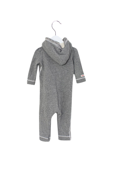 A Grey Long Sleeve Jumpsuits from Ralph Lauren in size 6-12M for girl. (Back View)