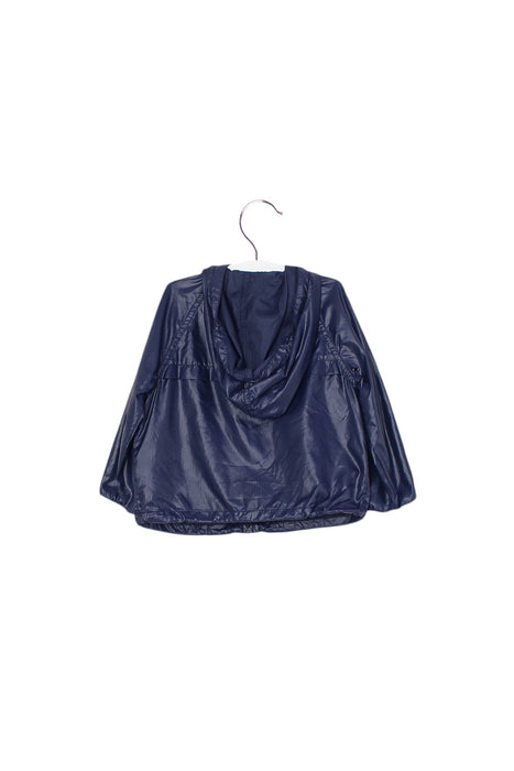 A Navy Lightweight Jackets from Crewcuts in size 2T for boy. (Back View)