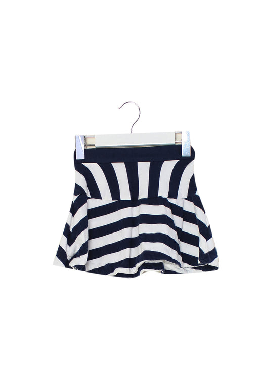A Navy Short Skirts from Seed in size 2T for girl. (Front View)