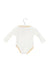 A Ivory Long Sleeve Bodysuits from Natures Purest in size 3-6M for boy. (Back View)