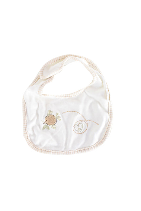 A Ivory Bibs from Natures Purest in size 0-3M for neutral. (Front View)