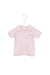 A Pink Short Sleeve Tops from Chickeeduck in size 10Y for girl. (Front View)