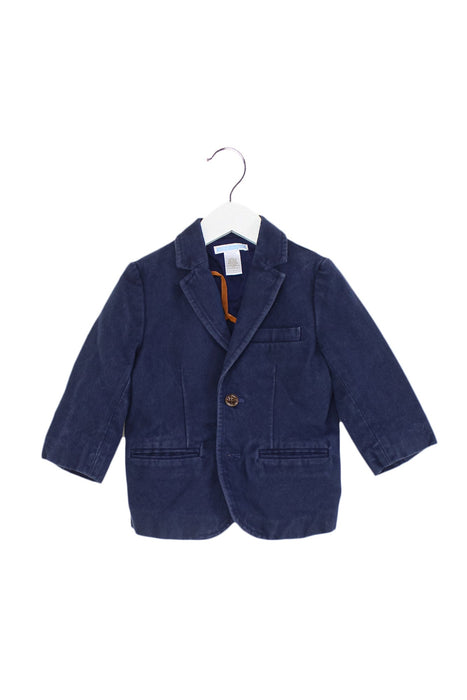 A Navy Blazers from Janie & Jack in size 3T for boy. (Front View)
