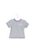 A Grey Short Sleeve T Shirts from Diesel in size 3-6M for girl. (Front View)