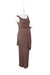 A Brown Sleeveless Dresses from Mothers en Vogue in size XS for maternity. (Front View)