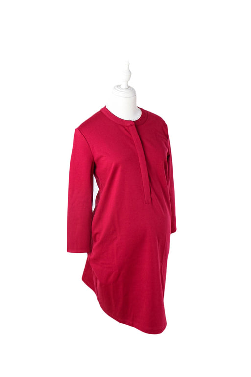 A Red Long Sleeve Tops from Mayarya in size XS for maternity. (Front View)