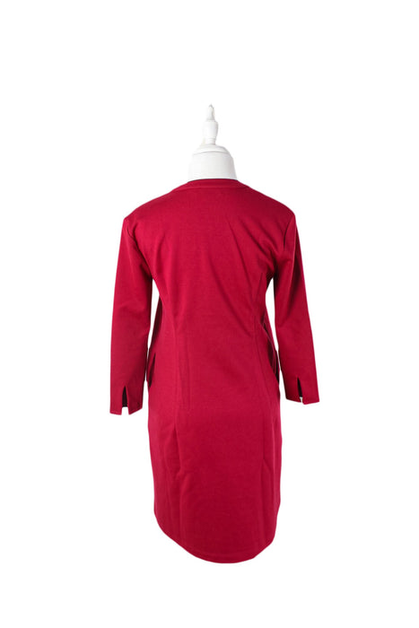 A Red Long Sleeve Tops from Mayarya in size XS for maternity. (Back View)
