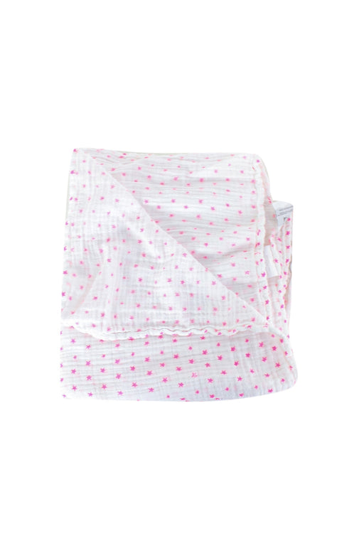 A Pink Swaddles from Aden & Anais in size O/S for girl. (Front View)
