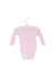 A Pink Long Sleeve Bodysuits from Petit Bateau in size 3-6M for girl. (Back View)