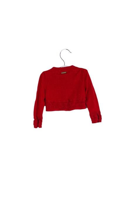 A Red Cardigans from Nicholas & Bears in size 2T for girl. (Back View)