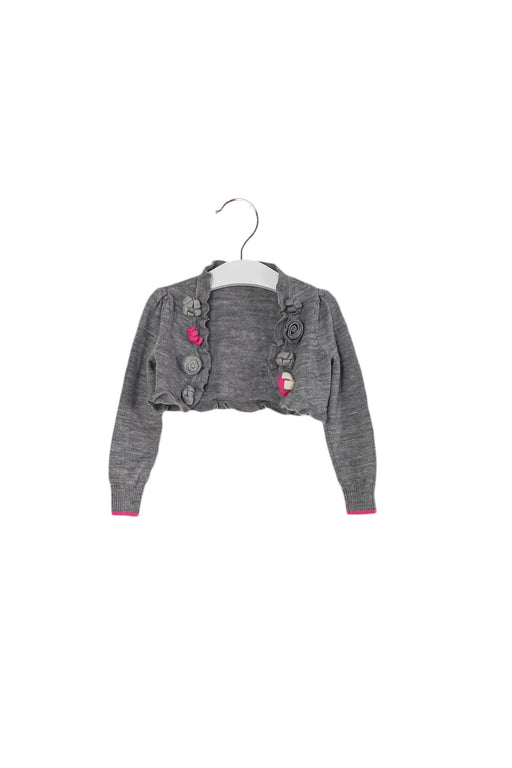 A Grey Cardigans from Nicholas & Bears in size 3T for girl. (Front View)