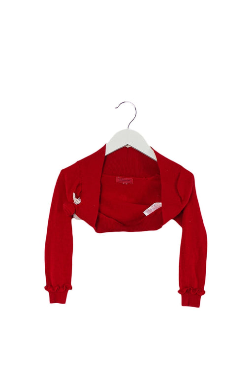 A Red Cardigans from Nicholas & Bears in size 3T for girl. (Front View)