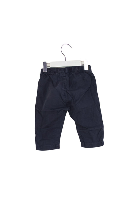 A Black Casual Pants from Tinycottons in size 6-12M for boy. (Back View)