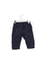 A Black Casual Pants from Tinycottons in size 6-12M for boy. (Back View)