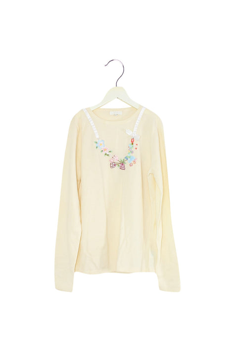 A Ivory Knit Sweaters from Nicholas & Bears in size 14Y for girl. (Front View)