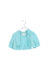 A Teal Lightweight Jackets from Nicholas & Bears in size 6T for girl. (Front View)
