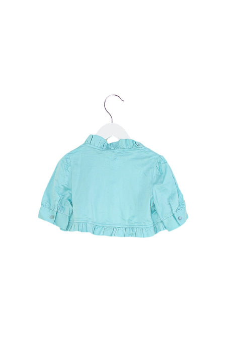 A Teal Lightweight Jackets from Nicholas & Bears in size 6T for girl. (Back View)