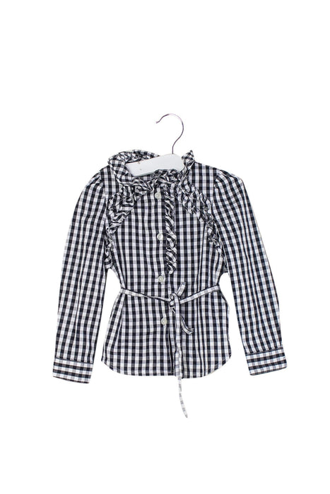 A Black Long Sleeve Tops from Nicholas & Bears in size 3T for girl. (Front View)