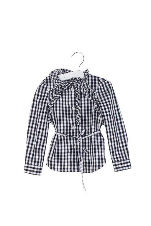 A Black Long Sleeve Tops from Nicholas & Bears in size 3T for girl. (Front View)