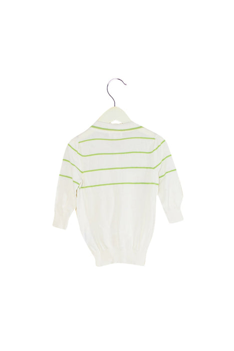 A White Cardigans from Nicholas & Bears in size 4T for girl. (Back View)