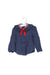 A Navy Long Sleeve Tops from Nicholas & Bears in size 2T for girl. (Front View)