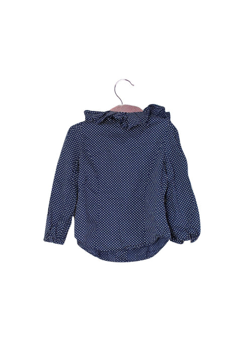 A Navy Long Sleeve Tops from Nicholas & Bears in size 2T for girl. (Back View)