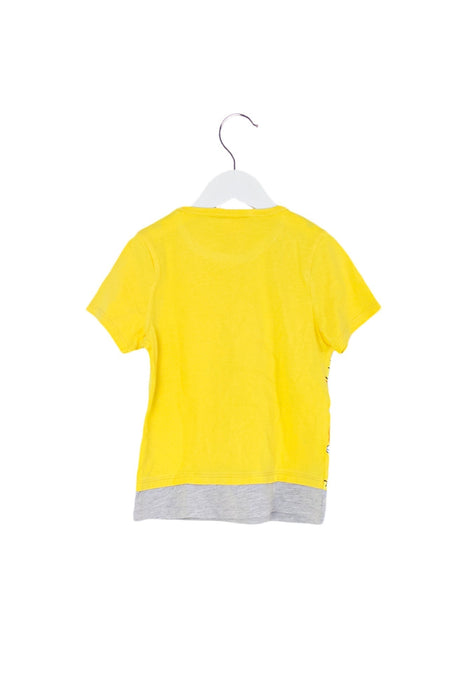 A Yellow Short Sleeve T Shirts from Sanrio in size 3T for girl. (Back View)